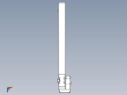 Toyo东佑达直线模组-ETH6M-BL-650-M10B俯视缩略图