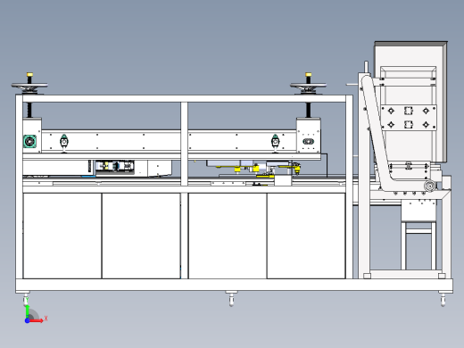 木板自动包装设备设计前视缩略图