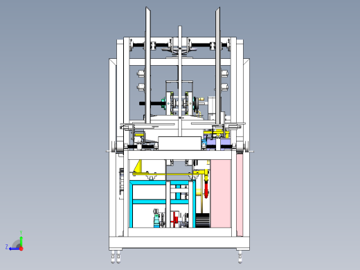 木板自动包装设备设计右视缩略图