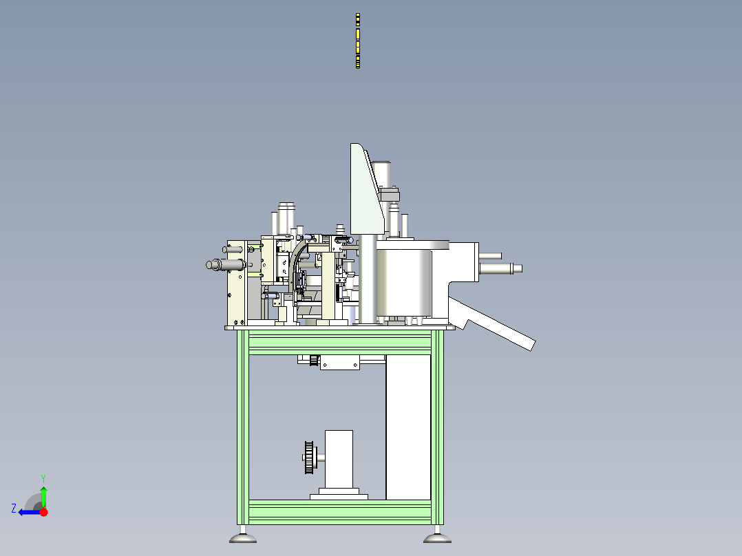 B14_非标之转盘式铆接机右视图