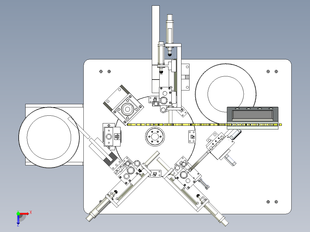 B14_非标之转盘式铆接机俯视图