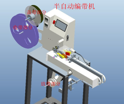 半自动包装编带机器设备缩略图