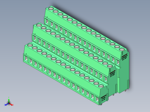 DEGSON DG500 系列 5.05.087.62mm 接线端子-DG500A3-5.0-48P-14-00AH