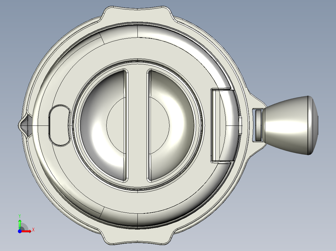 咖啡杯套装前视图