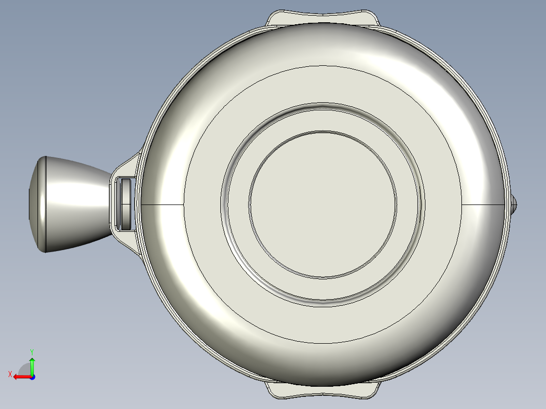 咖啡杯套装后视图