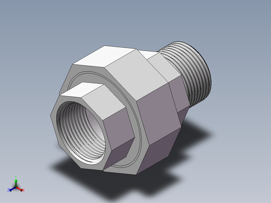 活接-等径内外丝直通 DN20