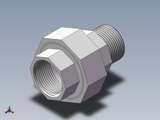 活接-等径内外丝直通 DN20