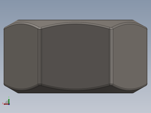 紧固件-Raw Steel Nut 0.3750后视缩略图