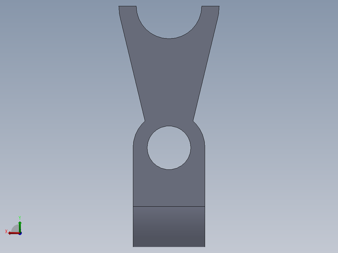 机械零件图18后视图