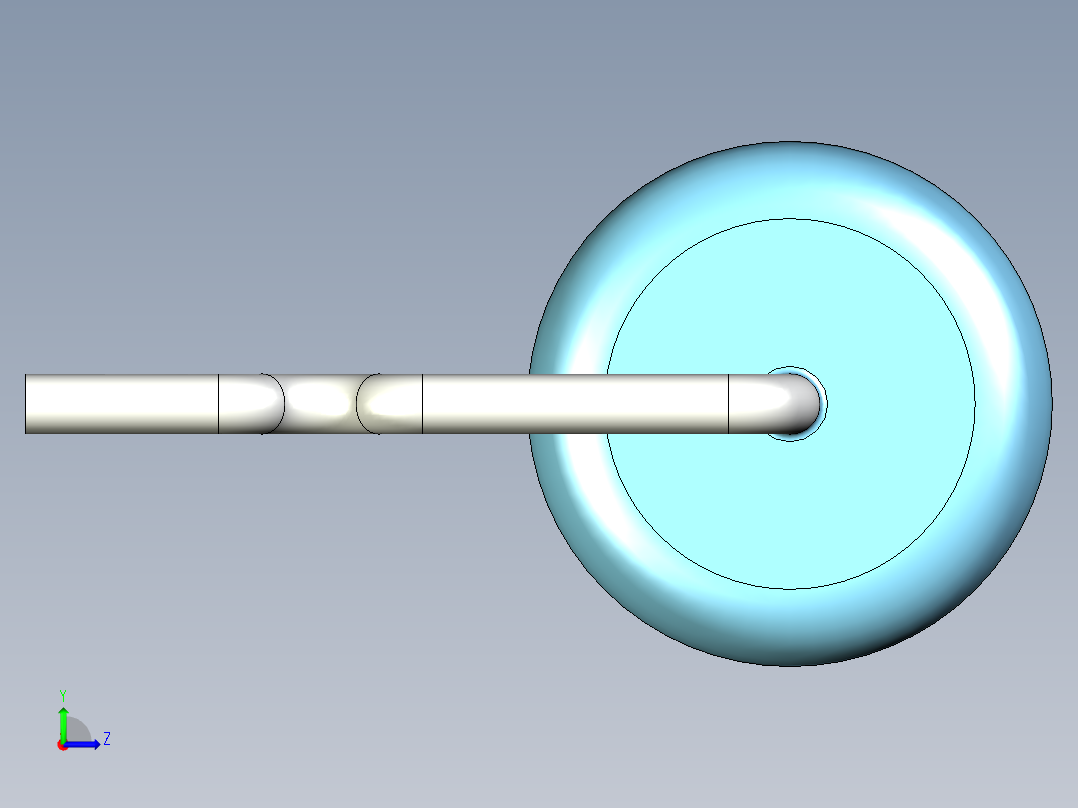 无源元件封装-VR68左视图
