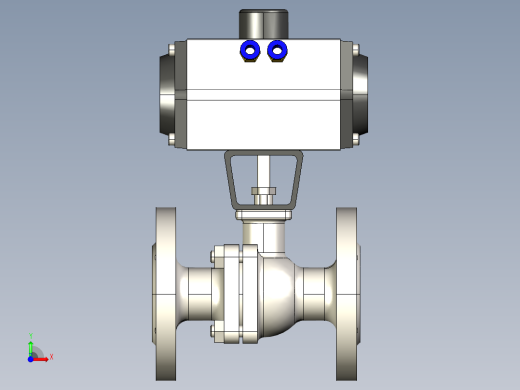 阀门模型-DN32____前视缩略图