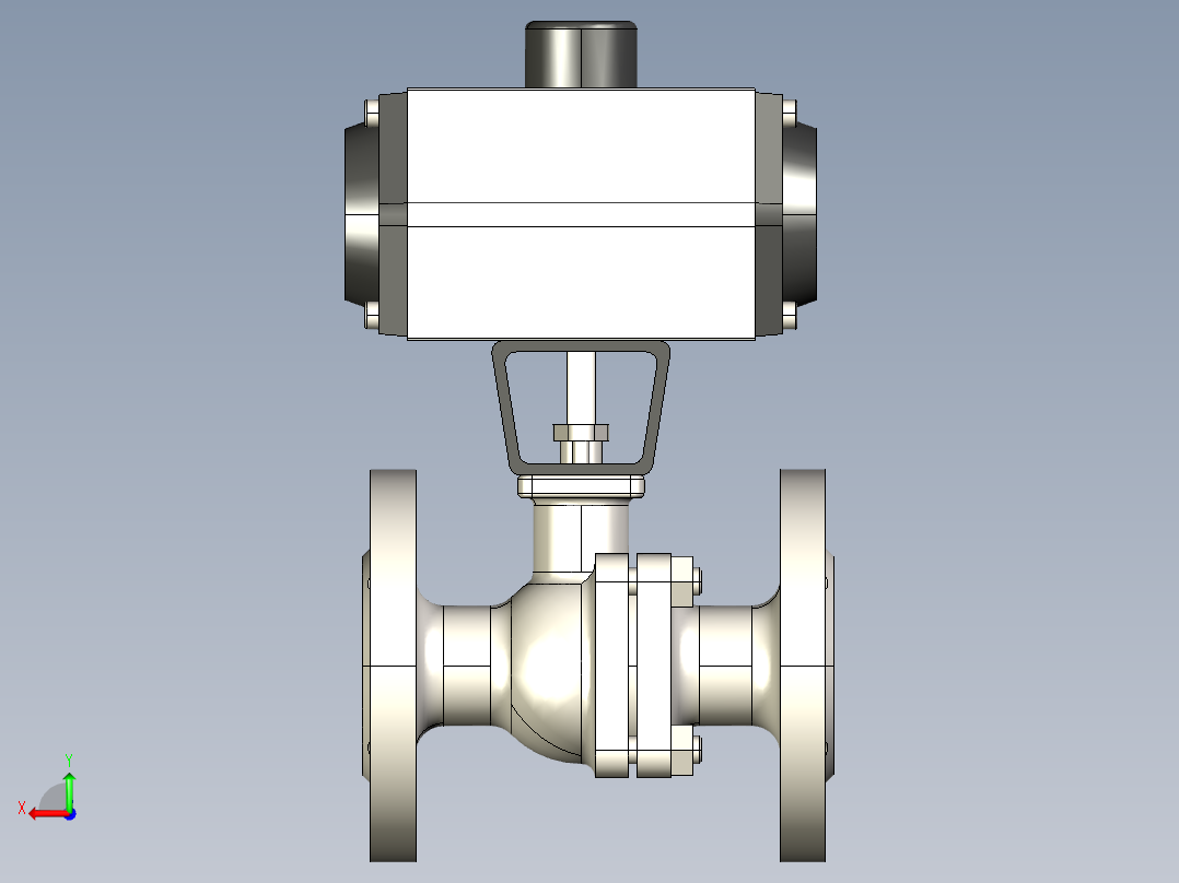 阀门模型-DN32____后视图