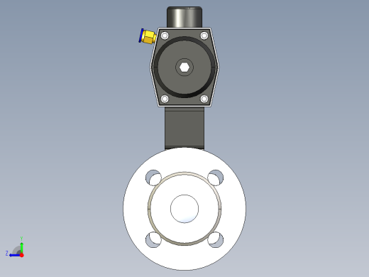 阀门模型-DN32____右视缩略图