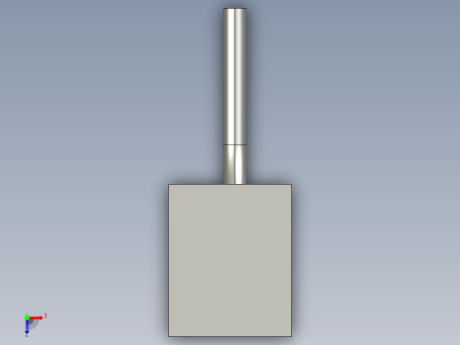 基恩士GT-71(P)_connector_kc图纸模型俯视缩略图