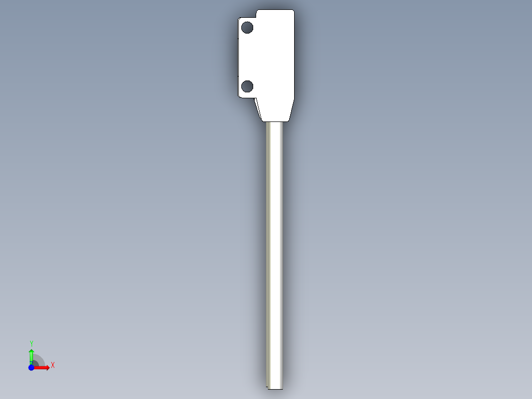 光电_激光传感器LM13-T前视图