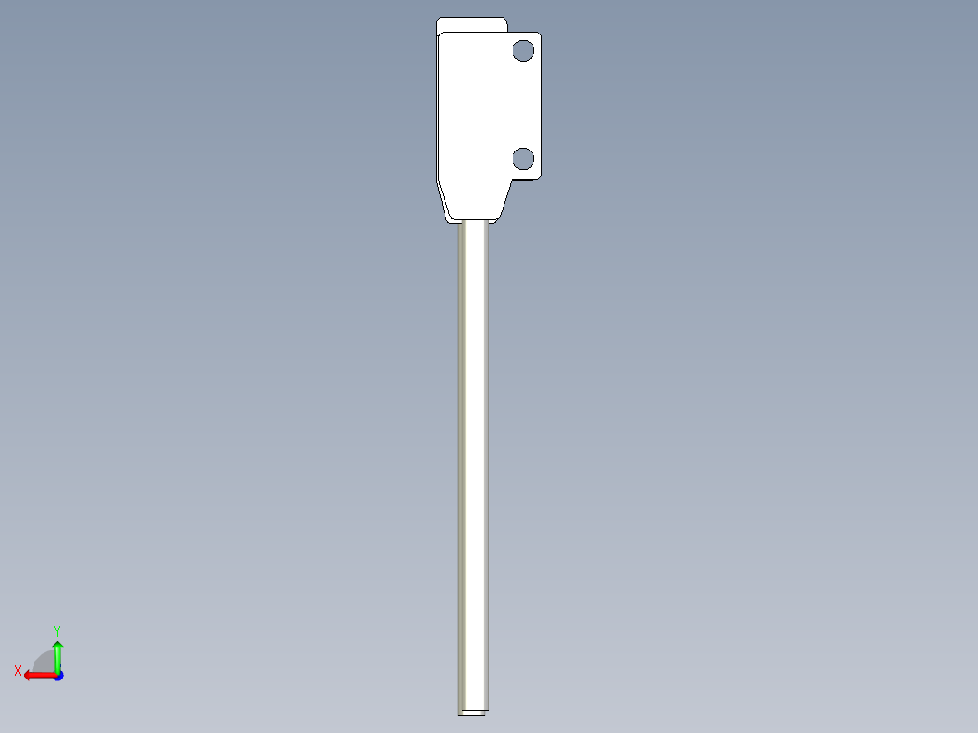 光电_激光传感器LM13-T后视图