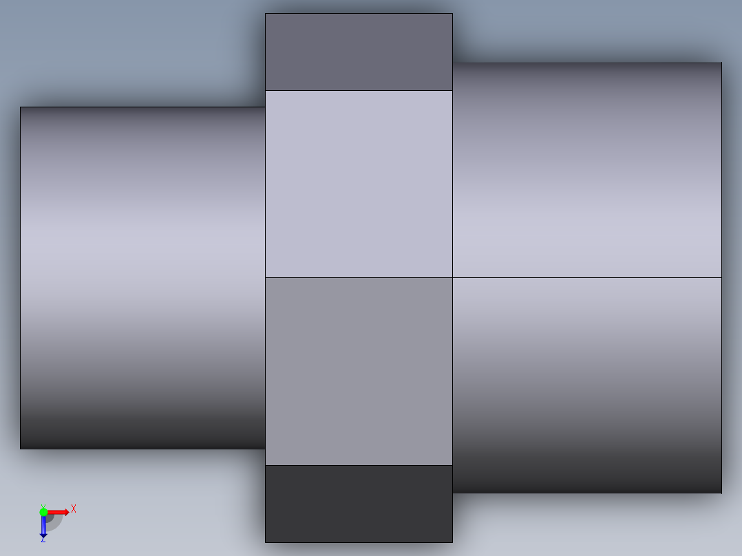 20NRFV BSP减少乳头的阳螺纹端桶俯视图