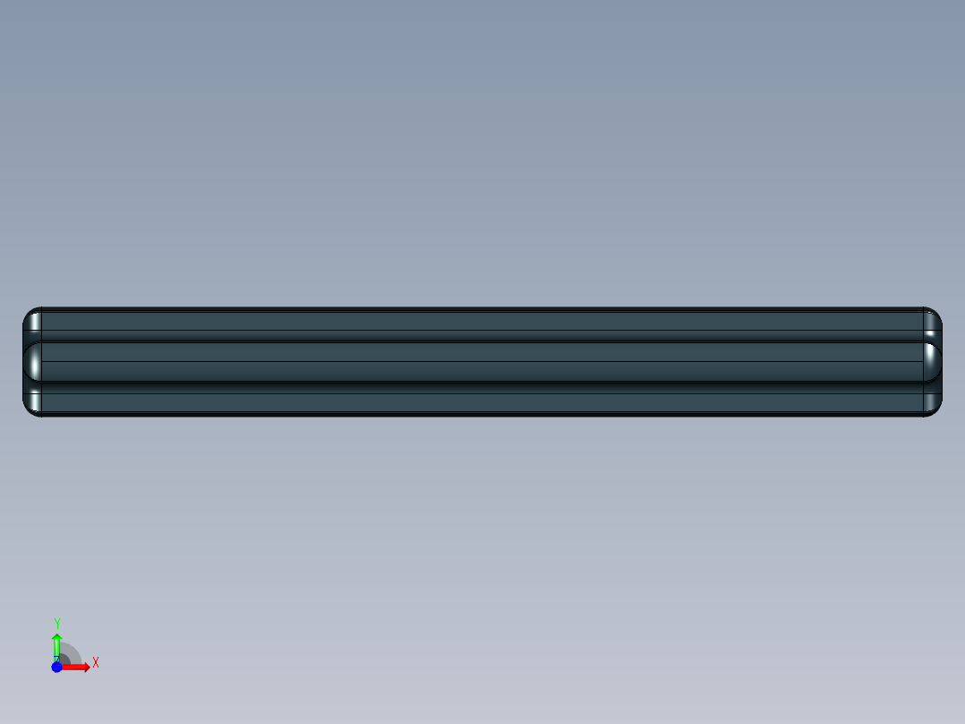 乐高机械组车桥-32073 Black Technic Axle 5.IGS前视图