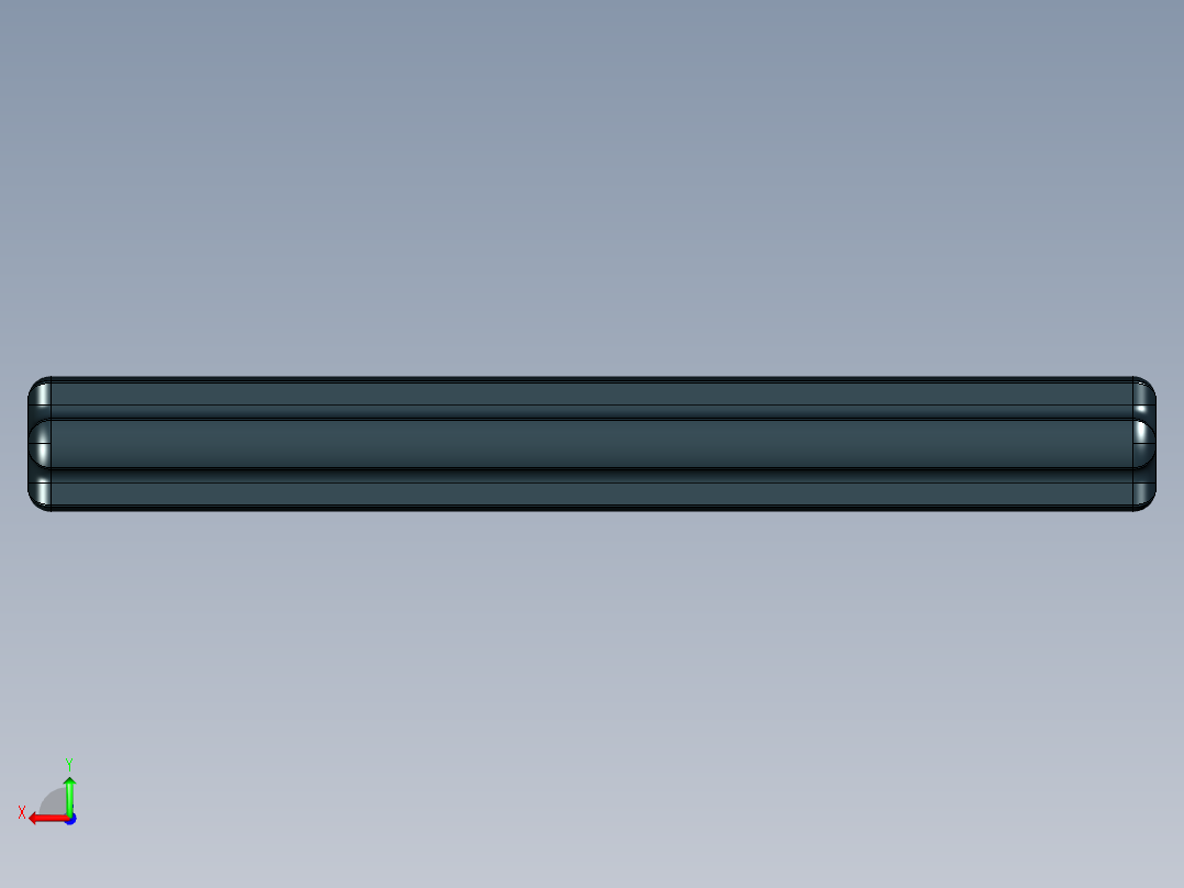 乐高机械组车桥-32073 Black Technic Axle 5.IGS后视图