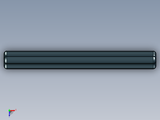 乐高机械组车桥-32073 Black Technic Axle 5.IGS俯视缩略图