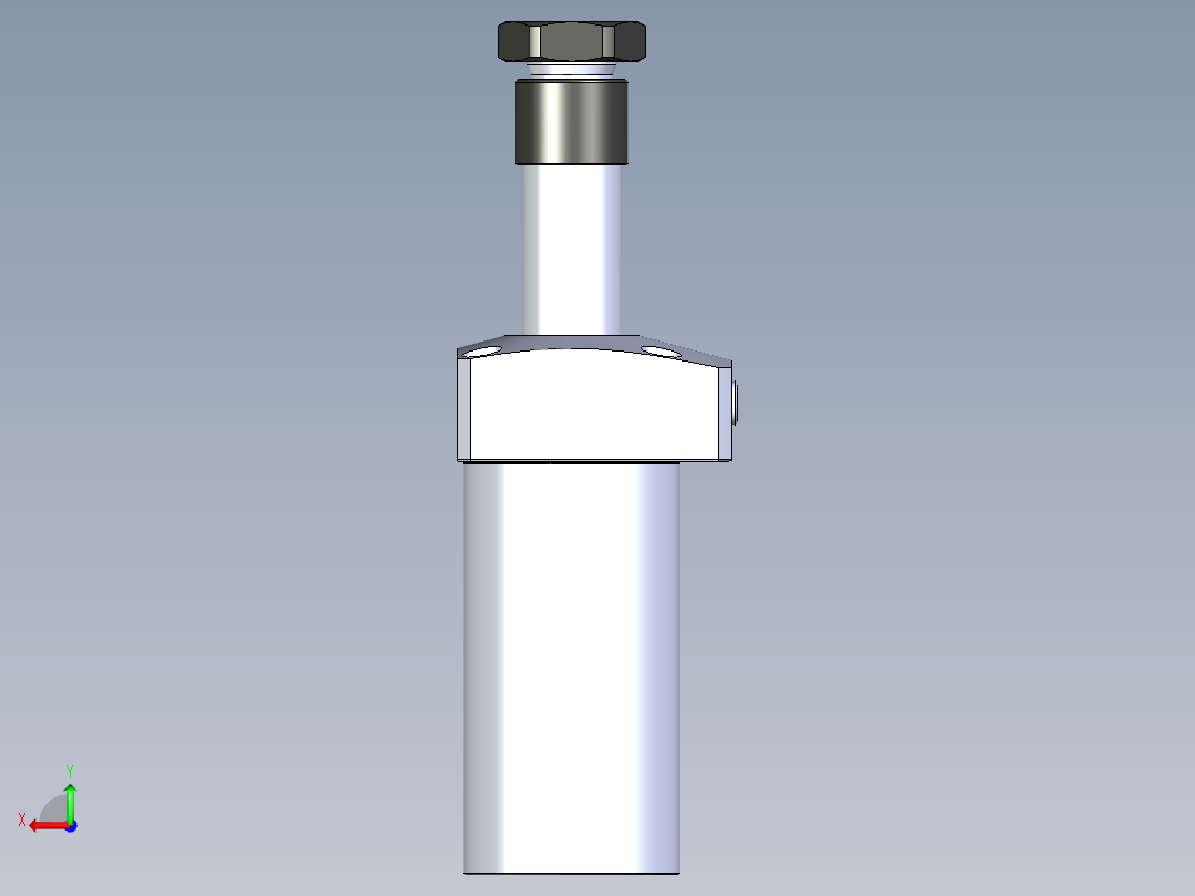 KOSMEKLHA0480-GR-Q25_R01多系列多零件图纸模型后视图