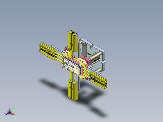 R4-CNC7笔记本CNC工装夹具三维模型-150922正等轴测缩略图