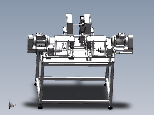 圆棒倒角机（sw18可编辑+工程图）