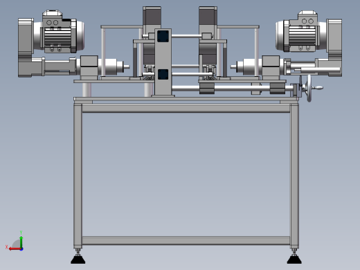 圆棒倒角机（sw18可编辑+工程图）后视缩略图