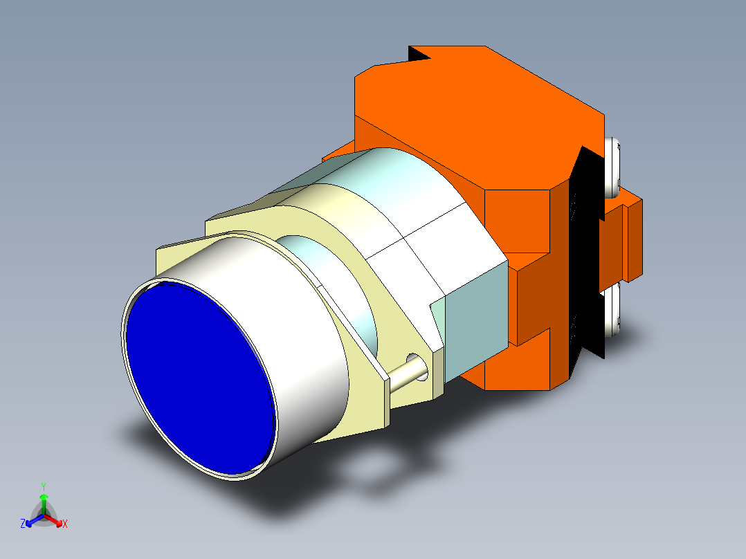 德力西电气LAY8-11BN 蓝