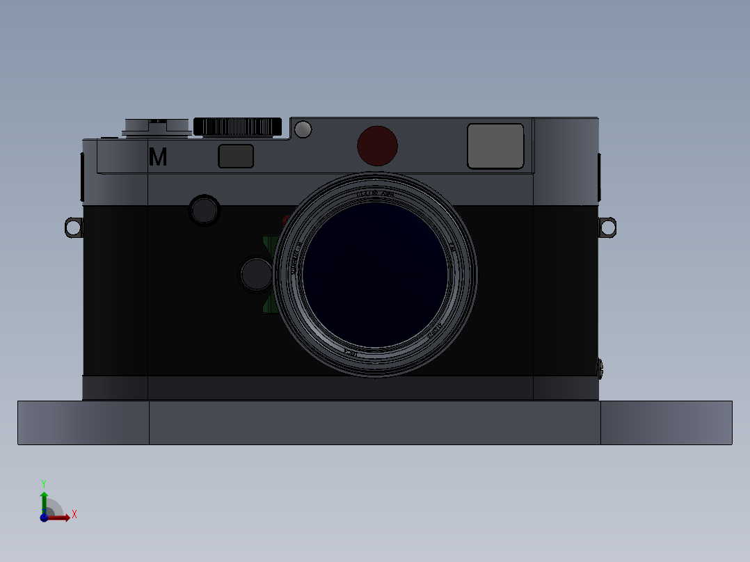 相机、摄像头(8)前视图