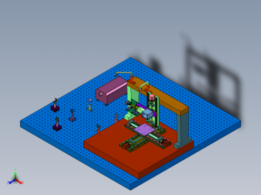 结构特性的光学测试平台