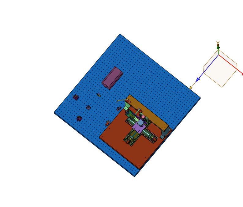 结构特性的光学测试平台