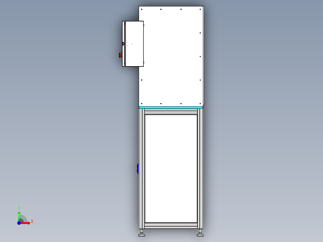 轮毂定子自动安装机前视图