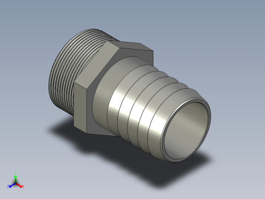 螺纹管水管接头-有边 [DN50X52.5]