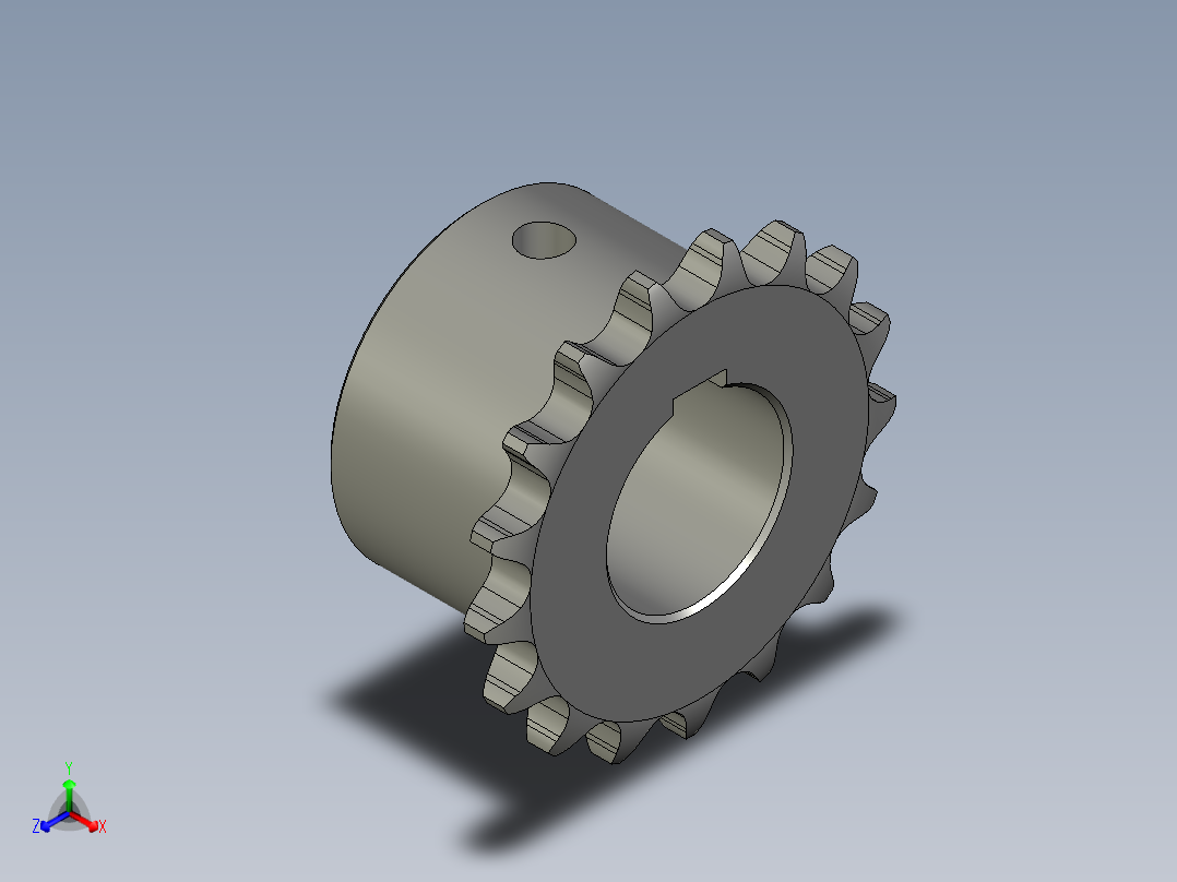 LC18MN-03-04取料台主动链轮10A-17T