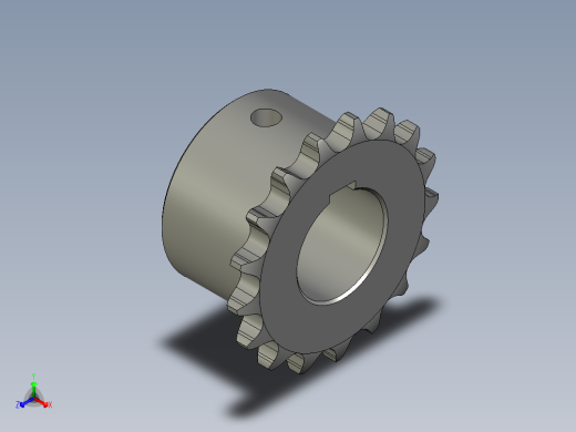 LC18MN-03-04取料台主动链轮10A-17T