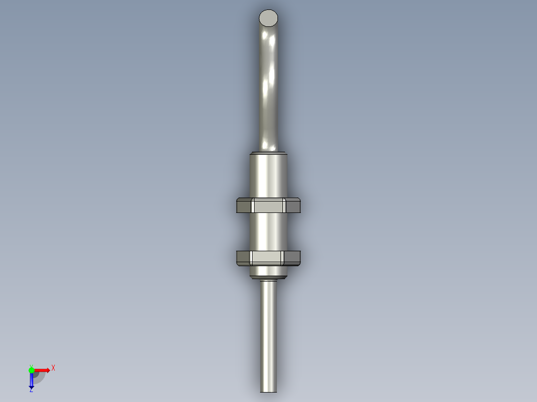 网线接口自动压合设备设计-M3-10反射光纤俯视图