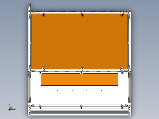 单工位精益生产架前视缩略图