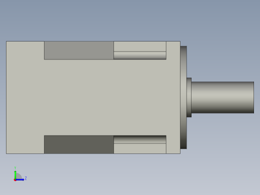 PGL142-20(配合松下15KW高惯量伺服马达左视缩略图
