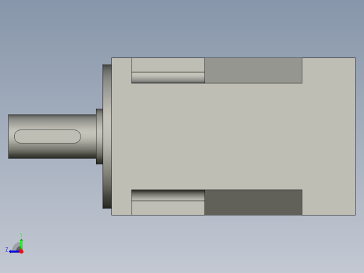 PGL142-20(配合松下15KW高惯量伺服马达右视缩略图