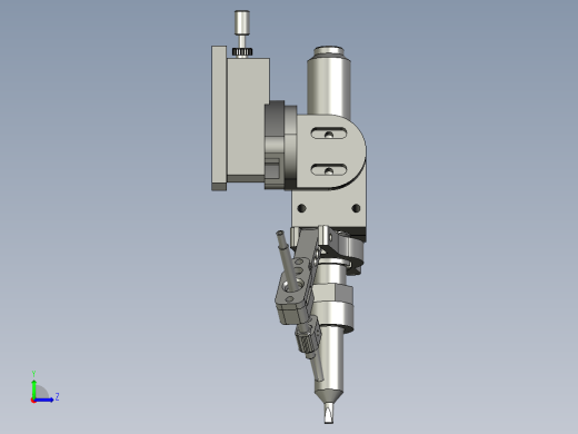 四轴烙铁组件左视缩略图