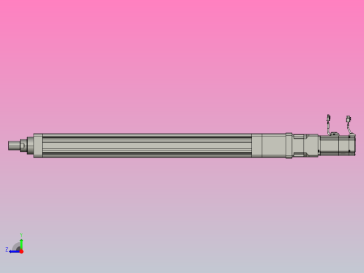 轻载电动缸TPA-ESR80-2510C-L700-M-W-P75-JX-C3右视缩略图