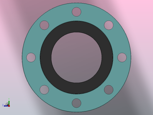 KXT型可曲挠橡胶接头[KXT-DN100]俯视缩略图