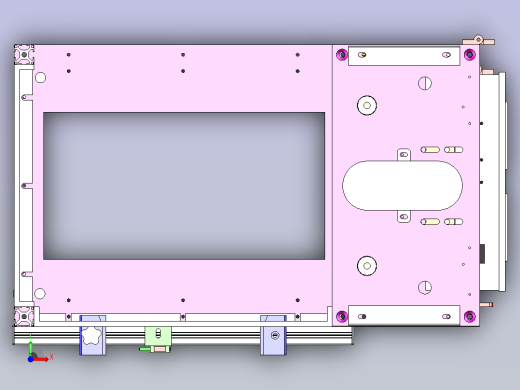 PCB板上板机接驳台前视缩略图