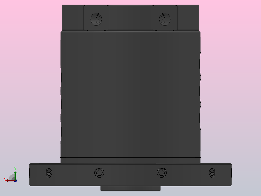 HWRA66双转盘法兰盘型[HWRA66]后视图