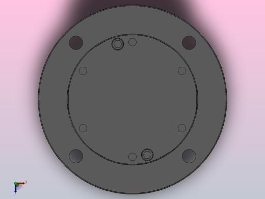 HWRA66双转盘法兰盘型[HWRA66]俯视缩略图