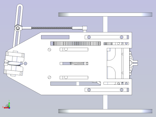 S型无碳小车3D图纸后视缩略图