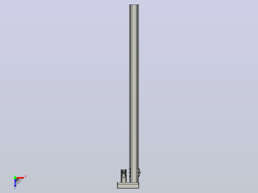 日规模组半封闭丝杆TPA-HNR-65S-1610C-L1100-ML-C-P10-N3俯视缩略图