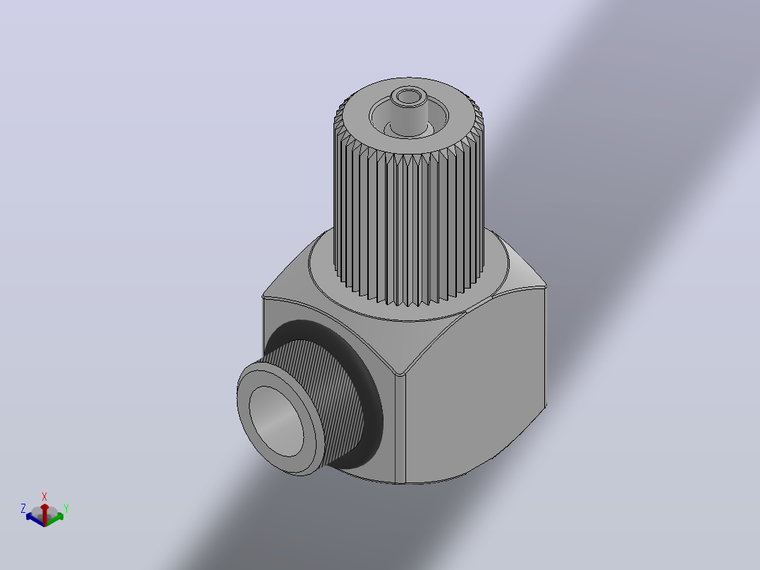 TL 压合型弯头接头_TL03-M5主视图