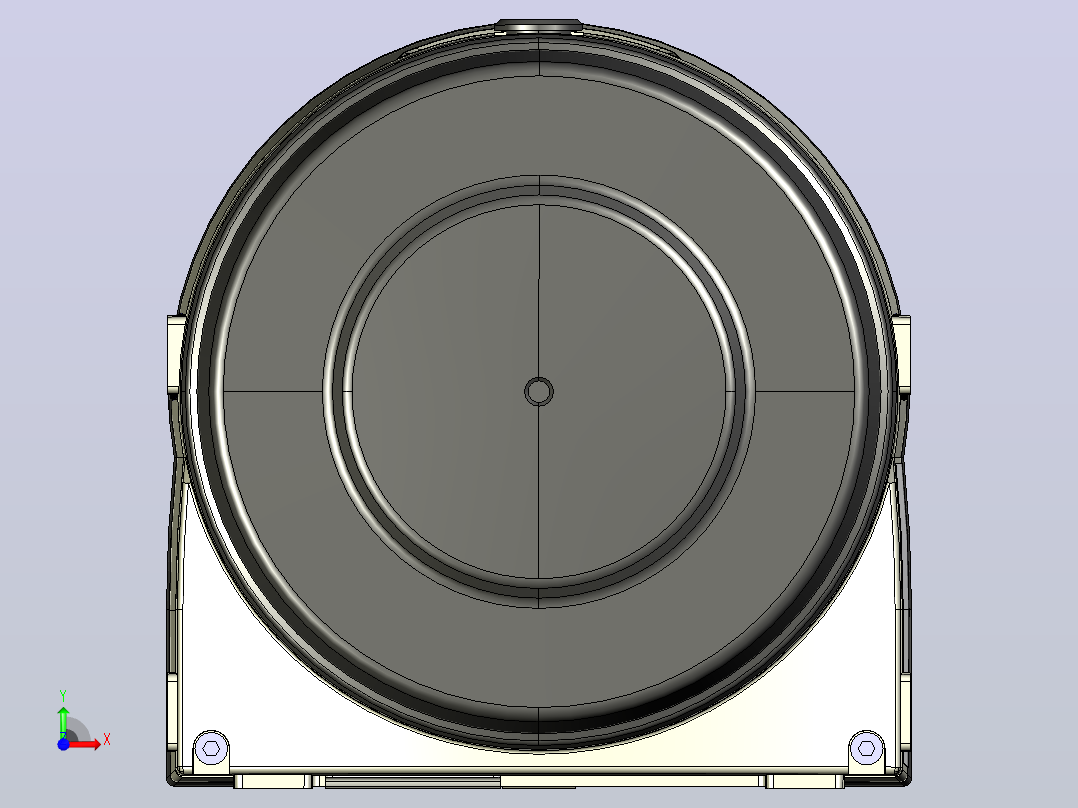 LMS1xx激光扫描仪前视图